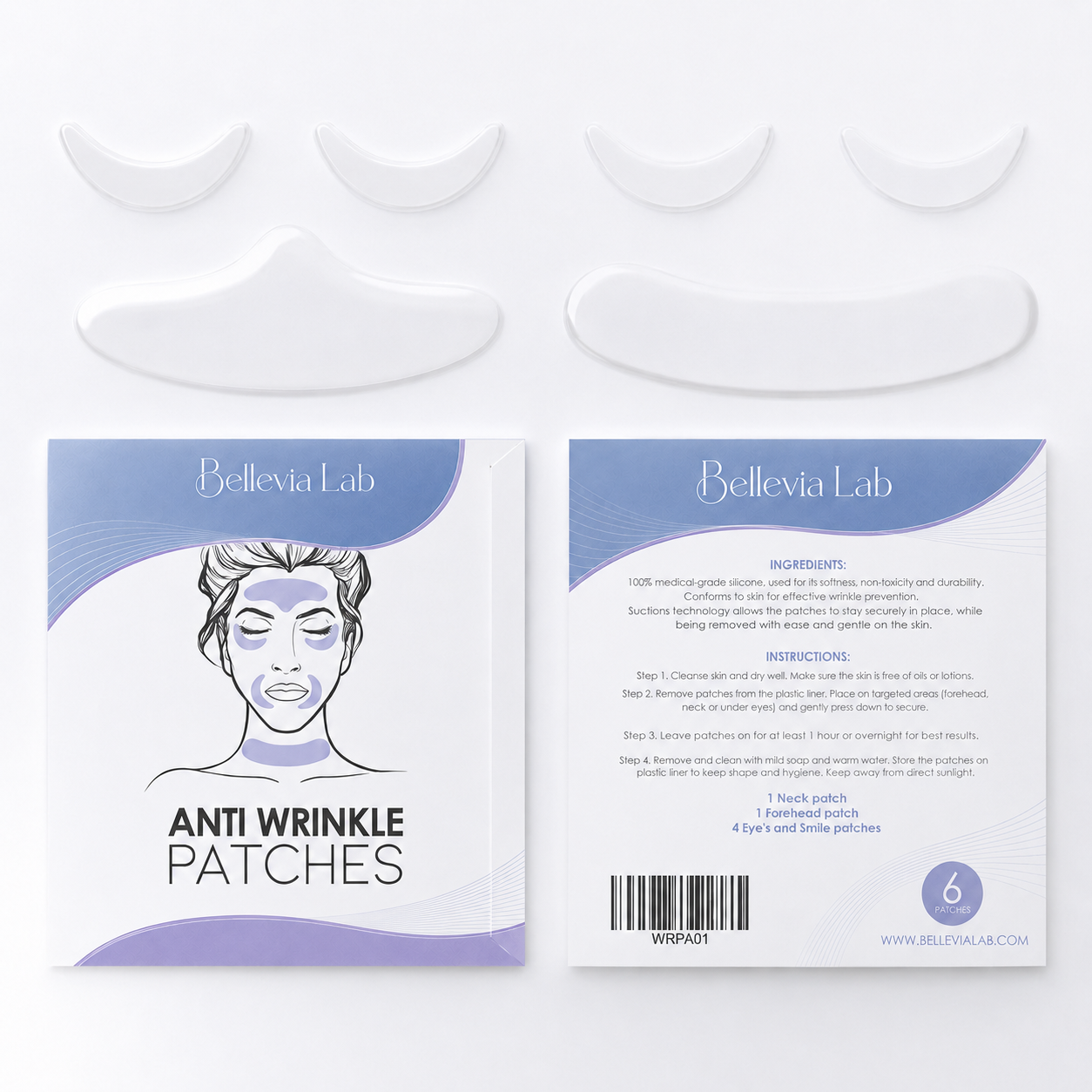 Bellevia Lab® Anti Wrinkle Patches