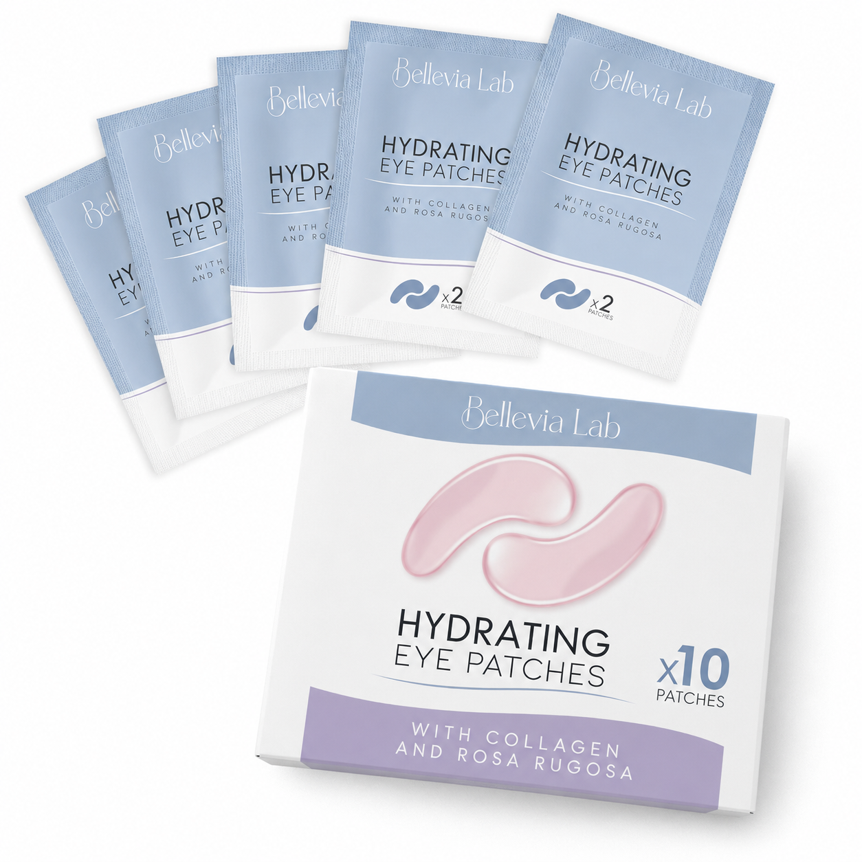 Bellevia Lab® Hydrating Eye Patches (5 Pack)