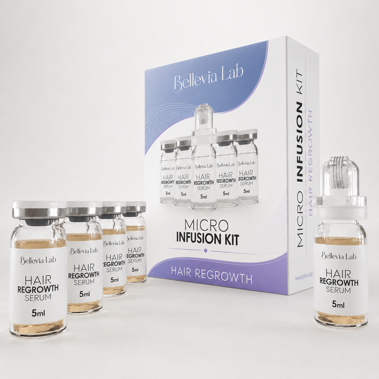 LUX SKIN® Micro Infusion Kit with Hair Growth Actives
