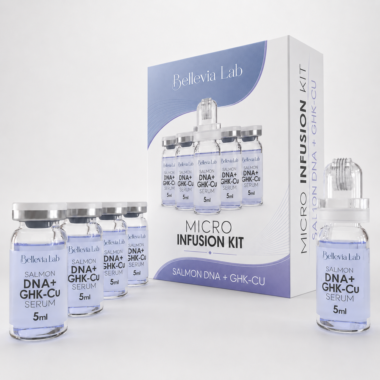 Bellevia Lab® Micro Infusion Kit with Salmon DNA + GHK-Cu