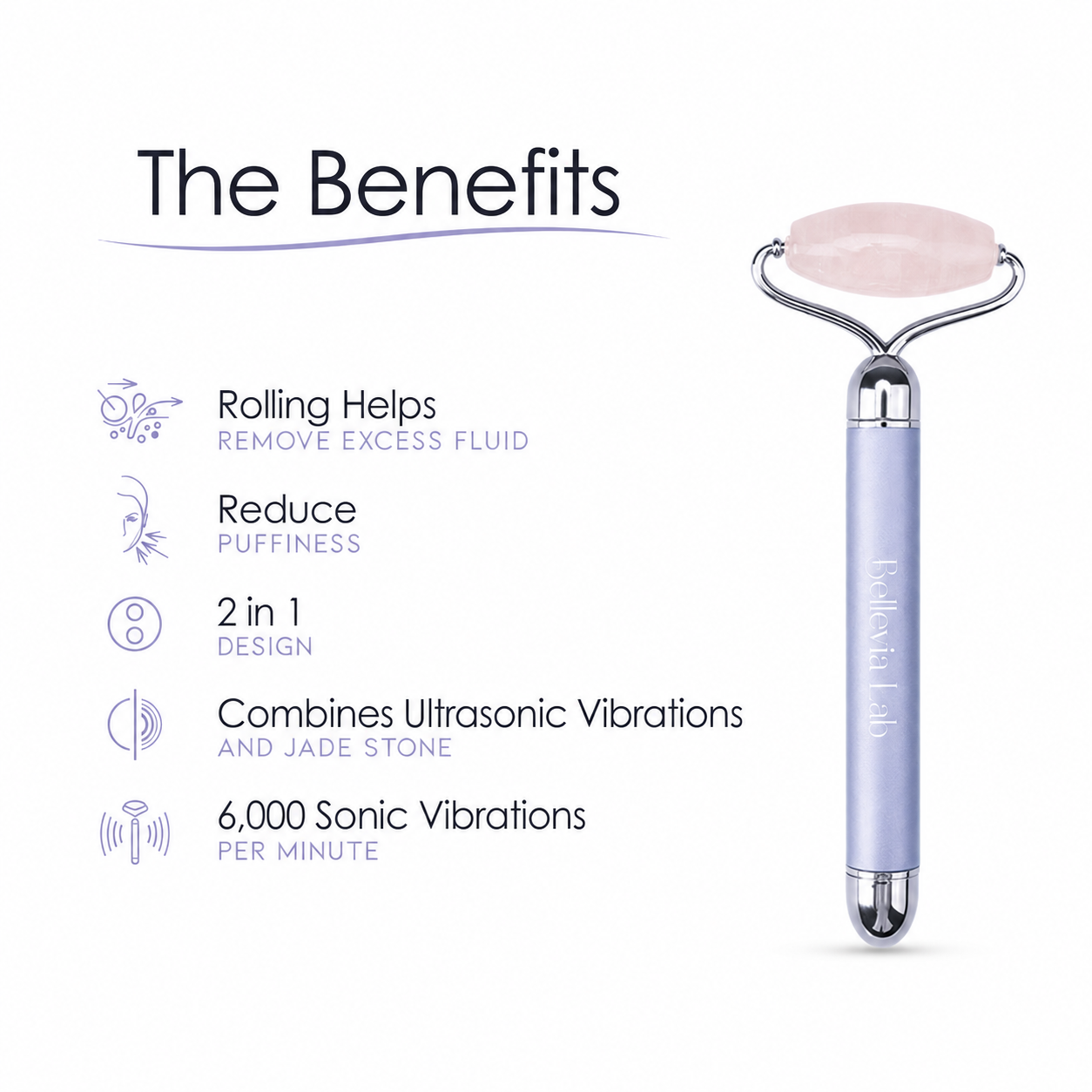 Bellevia Lab® Sonic Jade Roller