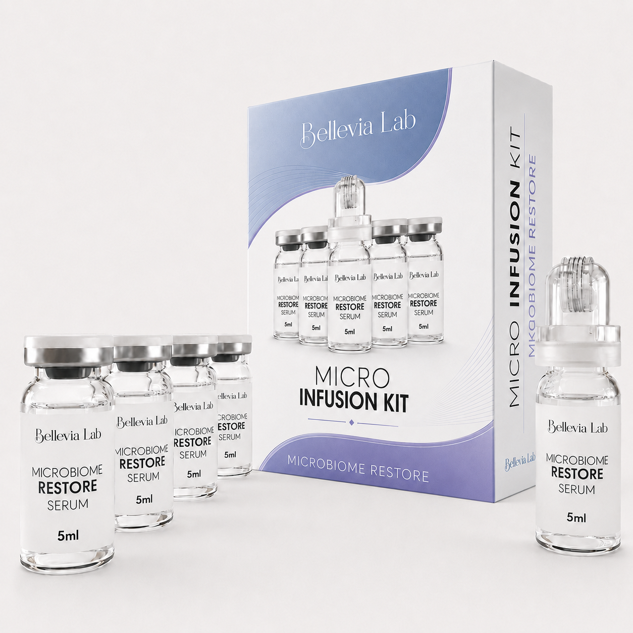 Bellevia Lab® Micro Infusion Kit with Pre + Postbiotics