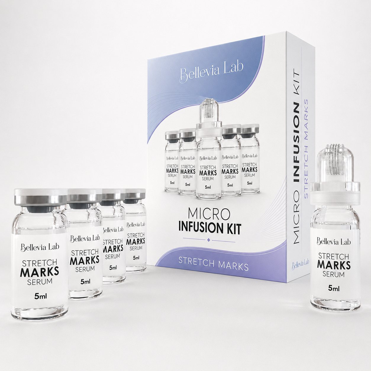 Bellevia Lab® Micro Infusion Kit with Stretch Mark Repair Actives
